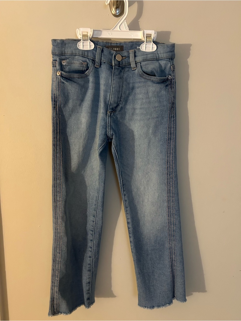DL1961 Girls Light Blue Straight-Leg Jeans Never worn